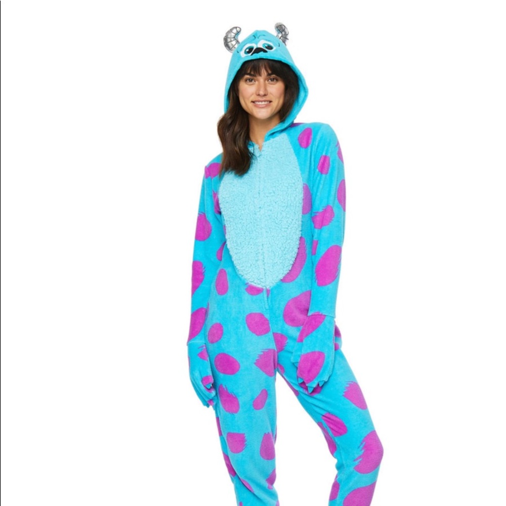 Monsters Inc. Sulley onesie pajamas